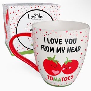 Love Mug: gift ready & new in box.